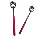 Metal Telescopic Bear Claw Back Scratcher w/Rubber Handle